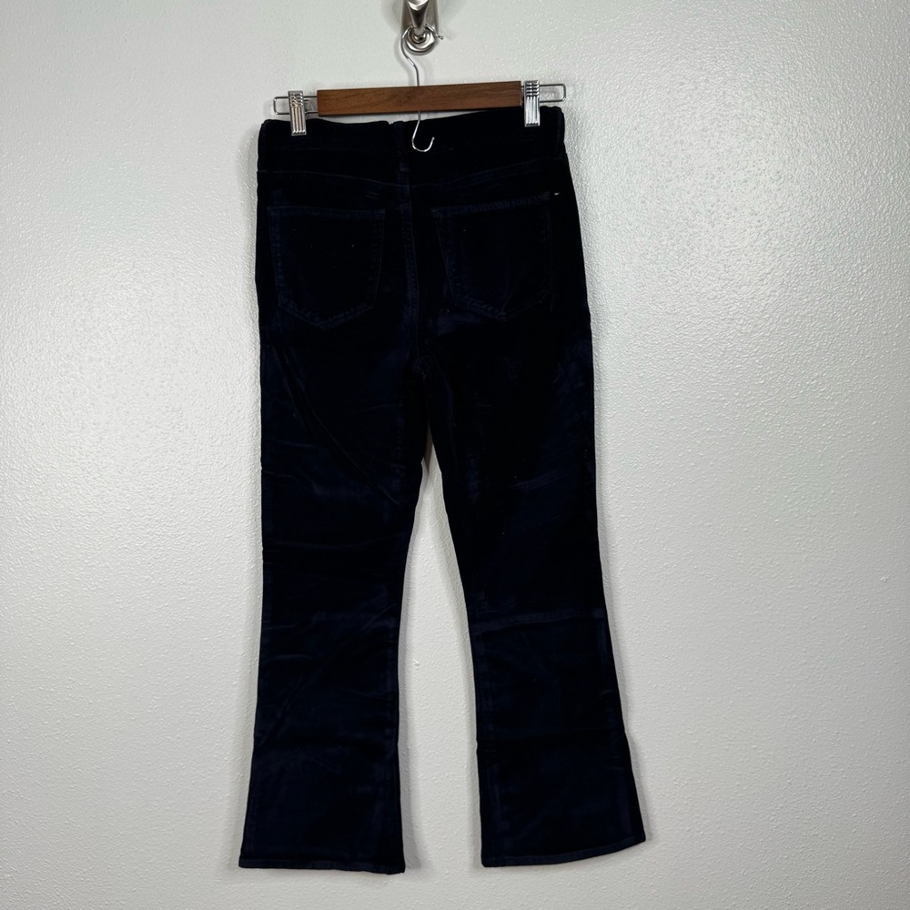 Frame Denim NWT Blue Velvet Pants Size 25 - Picture 2 of 6